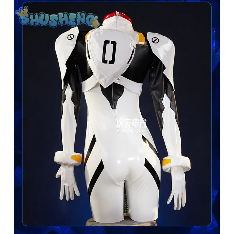 Ayanami Rei EVA Cosplay Anime EVA Carnival party costume sexy one-piece bodysuit headwear hand jewelry shoulder armor Woman set