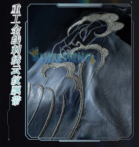 Shusheng Love And Deepspace Heroine LiuYunWanFeng Game Suit Gorgeous Dress Uniform Cosplay Costume Halloween Party Outfit Women