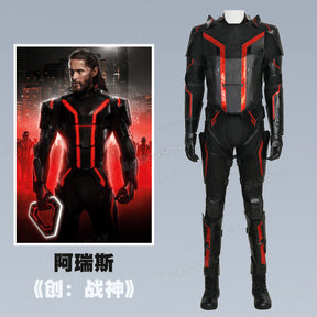 Shusheng-R Movie Tron:Ares Ares Full Set Uniform Shoes Cosplay Costume