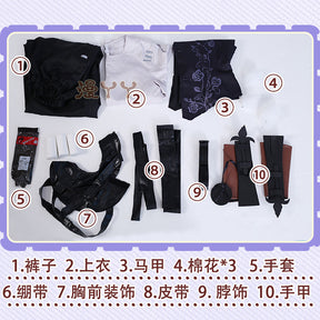 Identity V Patient Emil Cosplay Game Cosplay Costume Man Emil Uniform Halloween Play Role Comic Con Outfit Suit
