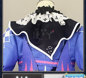 Game Wuthering Waves ROCCIA Cosplay Costume ROCCIA Two Tail Women Girl Halloween Performance Stage Roleplay Uniform