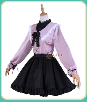 Vampire Miku Cosplay Costume Vocaloid Vampire Miku figure cosplay suit Pink kawaii dress Bowknot uniform