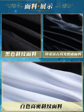 Genshin Impact Wanderer Balladeer Cosplay Kabukimono Costume Halloween Fashion DJ New Props Wig Accessories Men Women Uniform
