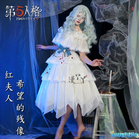 Game Identity V Bloody Queen False Hope Marie Cosplay  Costume Mary Halloween Party Props