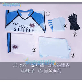 Nagi Seishiro Mikage Reo Chigiri Hyoma Cosplay Costume BLUE LOCK Carnival Uniform Anime Halloween Costumes Game