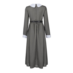 Kikoru Shinomiya Cosplay Costume  Anime Kaiju No. 8 Gray Dress Uniform Headwear Halloween Party Women
