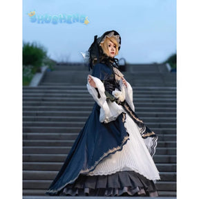 Anime Rin Len Cosplay Kagamin Rin Costume Hatglove accessories Halloween Christmas cute Lolita evening dress Woman New uniform