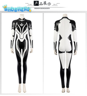 Monica Cos Rambeau Cosplay Costume Adult Women Fantasia Jumpsuit Disguise Outfits Halloween Carnival Party Suit