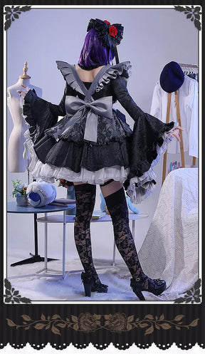 Kitagawa Marin My Dress-Up Darling Cos Name Cosplay Costume Dress hat accessories socks apron girl Halloween Lolita maid uniform