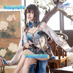 Ruan Mei Cosplay Game Honkai Star Rail Costume Ruan Mei Party Cos Dress Wig Suit Cosplay Costumes for Halloween Carnival Part