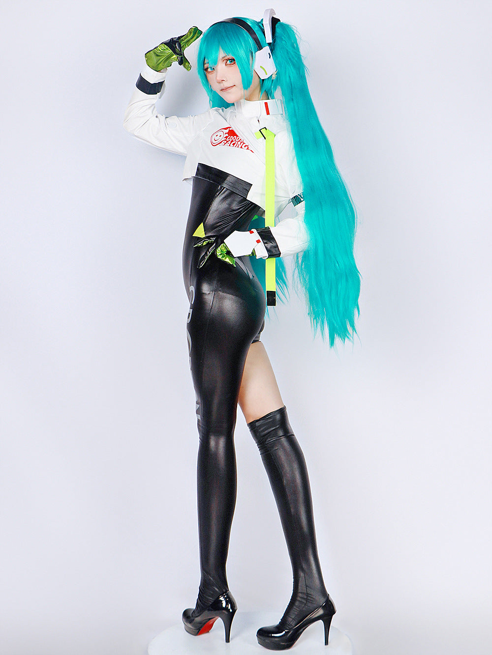 Anime Mikuu 2022 Racing Cosplay Costumes Women Game Hatsune Miku Anime Clothes Cosplay