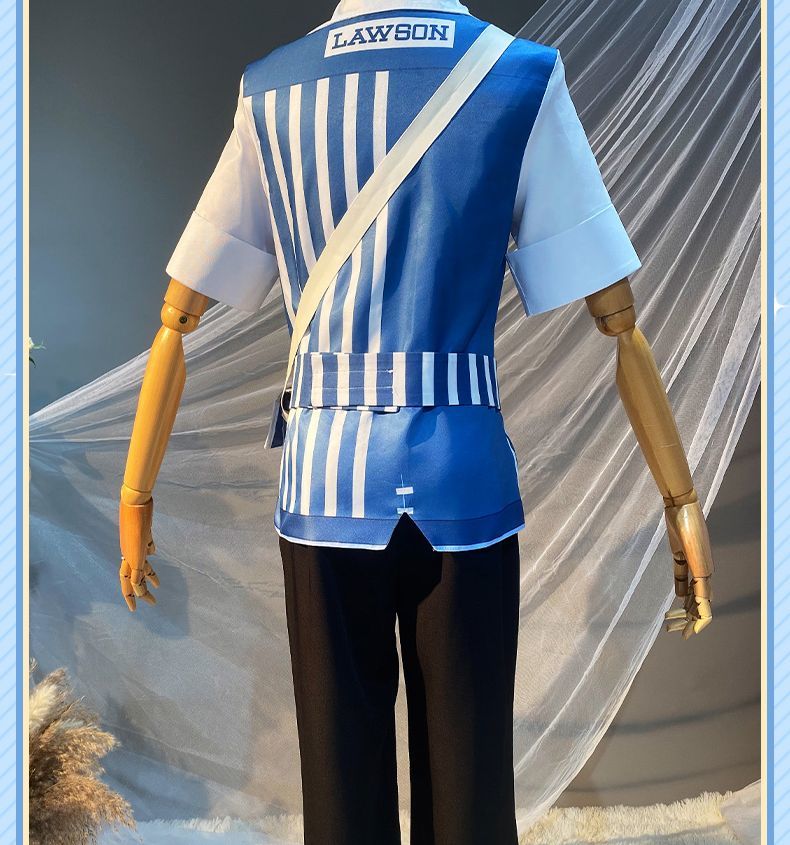 Game Identity V Cosplay Costumes Postman Victor Grantz Cosplay Costume Survivor Uniform Suits Clothes Blue Uniform