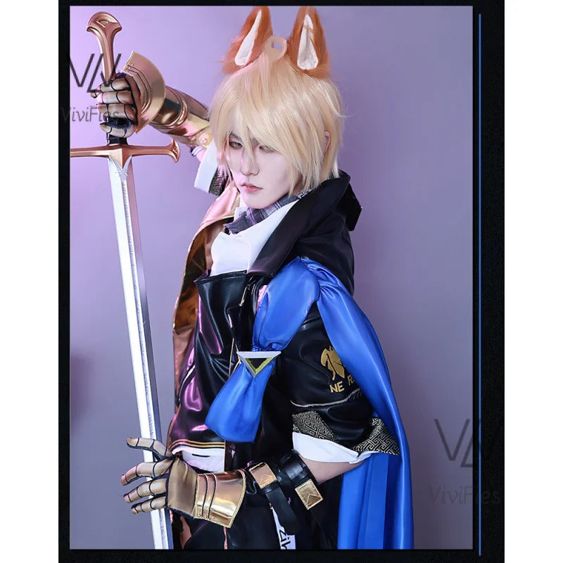 Młynar Nearl Cosplay Costume Arknights Game Suit Mlynar Uniform Halloween Carnival Party Outfit Men XS-3XL New