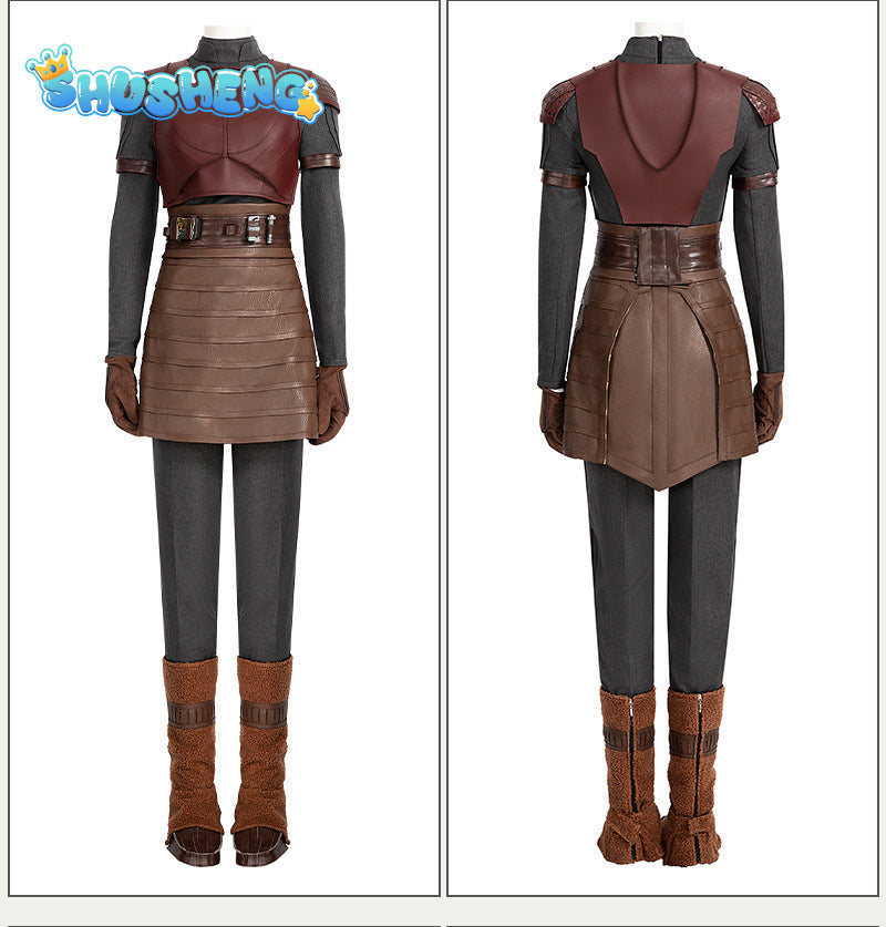 Mandalorians Blacksmith Cosplay Costume for Women Girls Men Adult Anime Outfit Halloween Cos