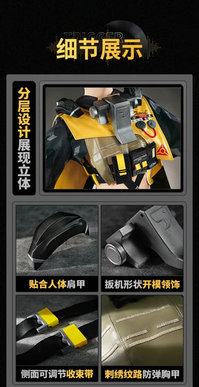 Trigger Cosplay Costume Game Zenless Zone Zero Uniform Halloween Carnival Party Christmas Play Role Clothes Clothing