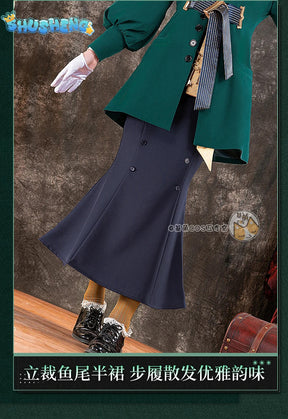 Reverse:1999 Kakania Doctor Game Suit Gorgeous Uniform Cosplay Costume Halloween Party Role Play Outfit Women S-3XL