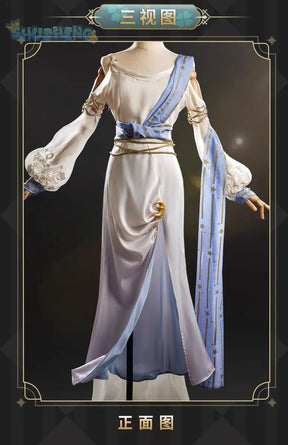 Fiona Gilman Priestess Cosplay Dress Suit Game Identity V Anime Elegant Dress Role Play Clothing Women Halloween Suit Shusheng