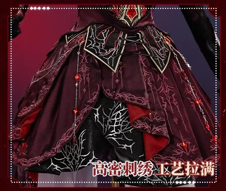 Love and Deepspace Heroines Cosplay Costume Abysm Sovereign Dress New Combat Outfit Hunter Uniform Tail Halloween Women Girls
