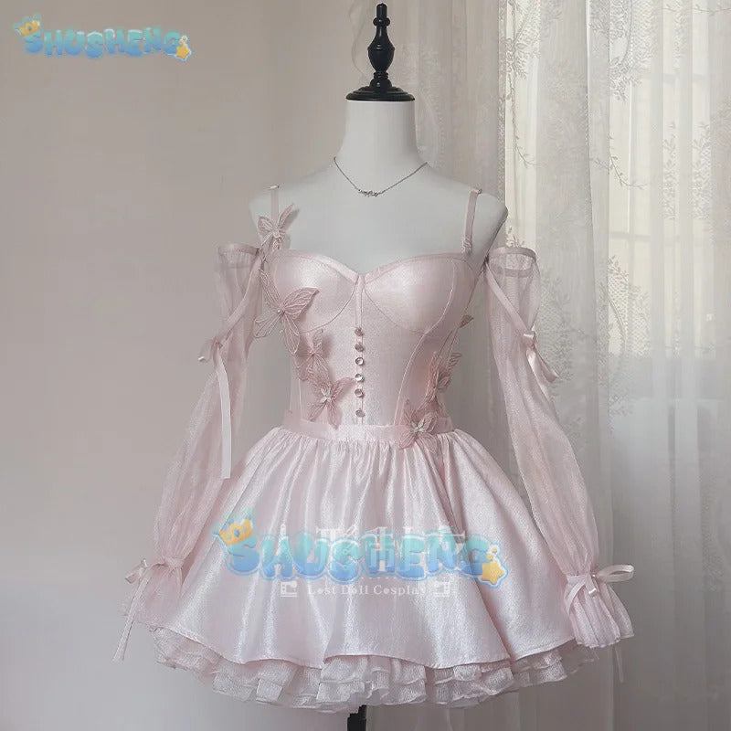 Love and Deepspace Heroines Cosplay Costume Elegant Dream Waves Uniform Halloween Carnival Party Christmas Play Role Clothing