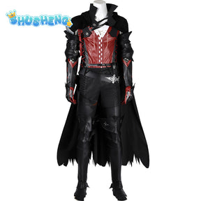 Final Fantasy XVI Clive Rosfield Cosplay Costume FF16 Clive Cosplay Battle Suit Men Halloween Carnival Party Suit Custom Made