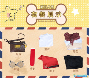 Identity V Postman-Victor Grantz Costume For Halloween Christmas Festival Party Daily Fashionable role-playing costumes