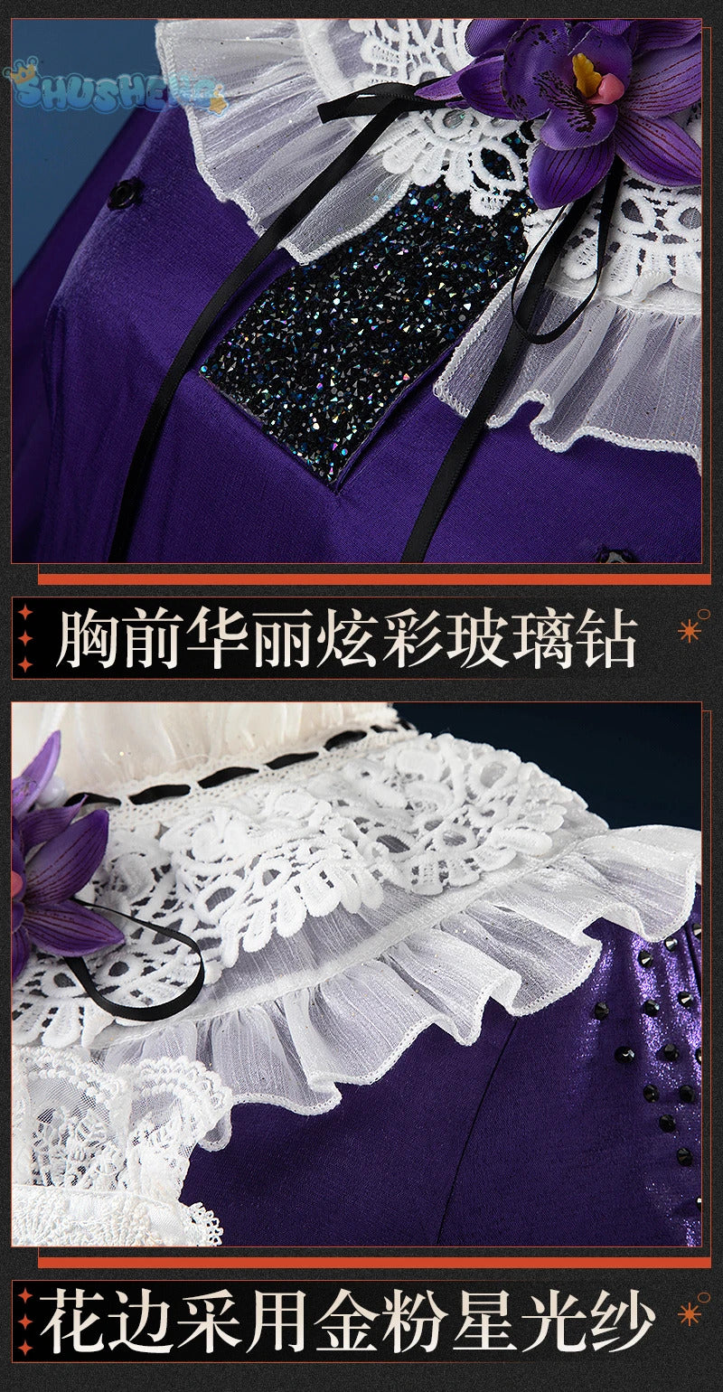Tuesday Christine game reverse: 1999 cosplay costume sweet sexy dresses and accessories props for men women Halloween party set