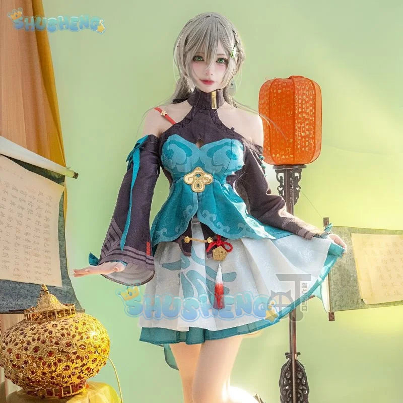 Honkai: Star Rail cos Qingque cosplay Anime Game Female Costume