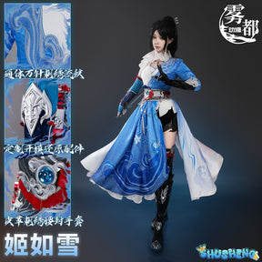 Justina Gu Cosplay Costume Naraka Bladepoint Cosplay Dree Full Set Hallowmas Christmas Role Play Women New Arrival