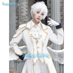 Nagi Seishiro Cosplay Costume BLUE LOCK Angels and Demons Carnival Uniform Anime Halloween Costumes Game