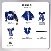 Saber Cosplay Costume Fate X Honkai：Star Rail Game Cos Costuems Full Set
