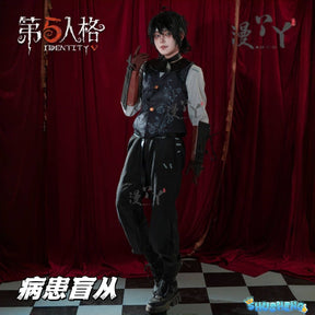 Identity V Patient Emil Cosplay Game Cosplay Costume Man Emil Uniform Halloween Play Role Comic Con Outfit Suit