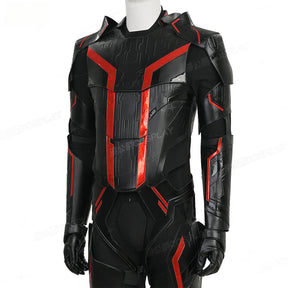 Shusheng-R Movie Tron:Ares Ares Full Set Uniform Shoes Cosplay Costume