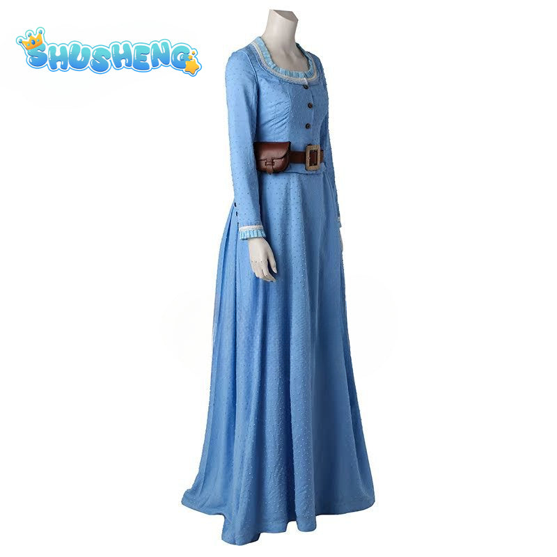 Westworld Dolores Abernathy Cosplay Dress Women Halloween Medival Costume Custom Made Any Size