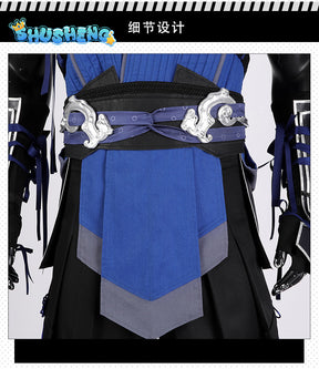 Sub Zero Cosplay Role Play Anime Game Mortal Kombat Costume Disguise Adult Men Cosplay Roleplay Fantasia Outfits Male Halloween