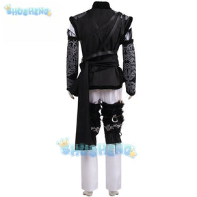 Anime Nier Automata Cosplay 9S Yorha 2B Cosplay Suit Male Women Outfit Wig Disguise Costume Plus Size Fancy Party Black Dress