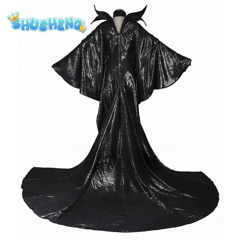 Black Witch Costume Halloween Party Show Costume Export Game Uniform Maleficent Anime Cosplay Halloween Costumes for Women