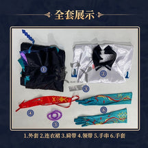 Dusk Cosplay Costume Game Arknights Dusk Dragon Cosplay Ears Tail Horns Women Costume