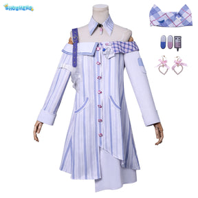 Infinity Nikki Cosplay Costume Wig Halloween Carnival WOMAN DRESS Anime Uniform