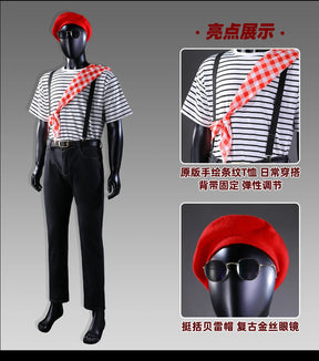 Shusheng-R Clair Obscur: Expedition 33 Gustave Cosplay Costume Stick Version Set Halloween Role Play Clothing