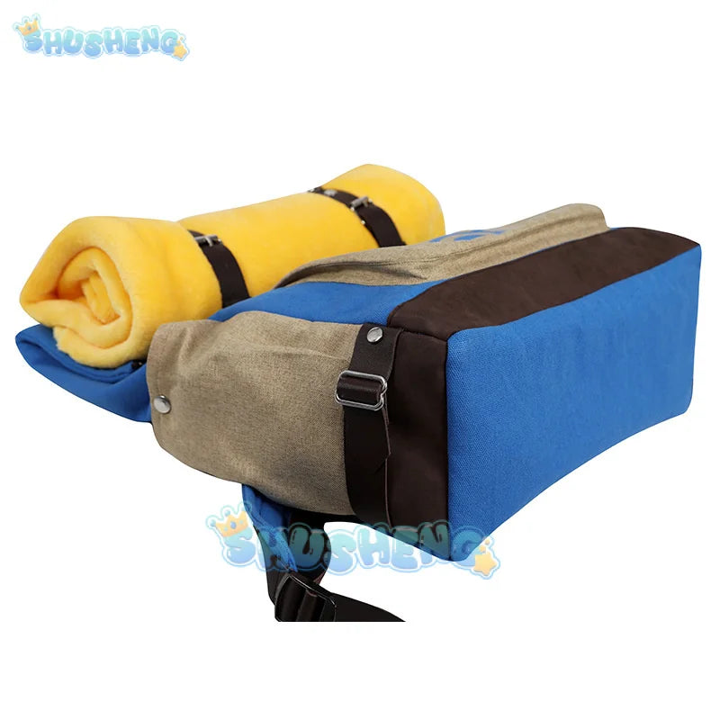 Lucy MacLean Cosplay Bag Fall Cos Out Vault 33 Female Male Survivor Props Bag Blanket Halloween Party Women Men Props