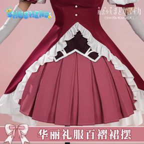Puella Magi Madoka Magica the Movie - Walpurgisnacht: Rising - Kyoko Sakura Cosplay High quality Costume full set XS-XXL Shusheng