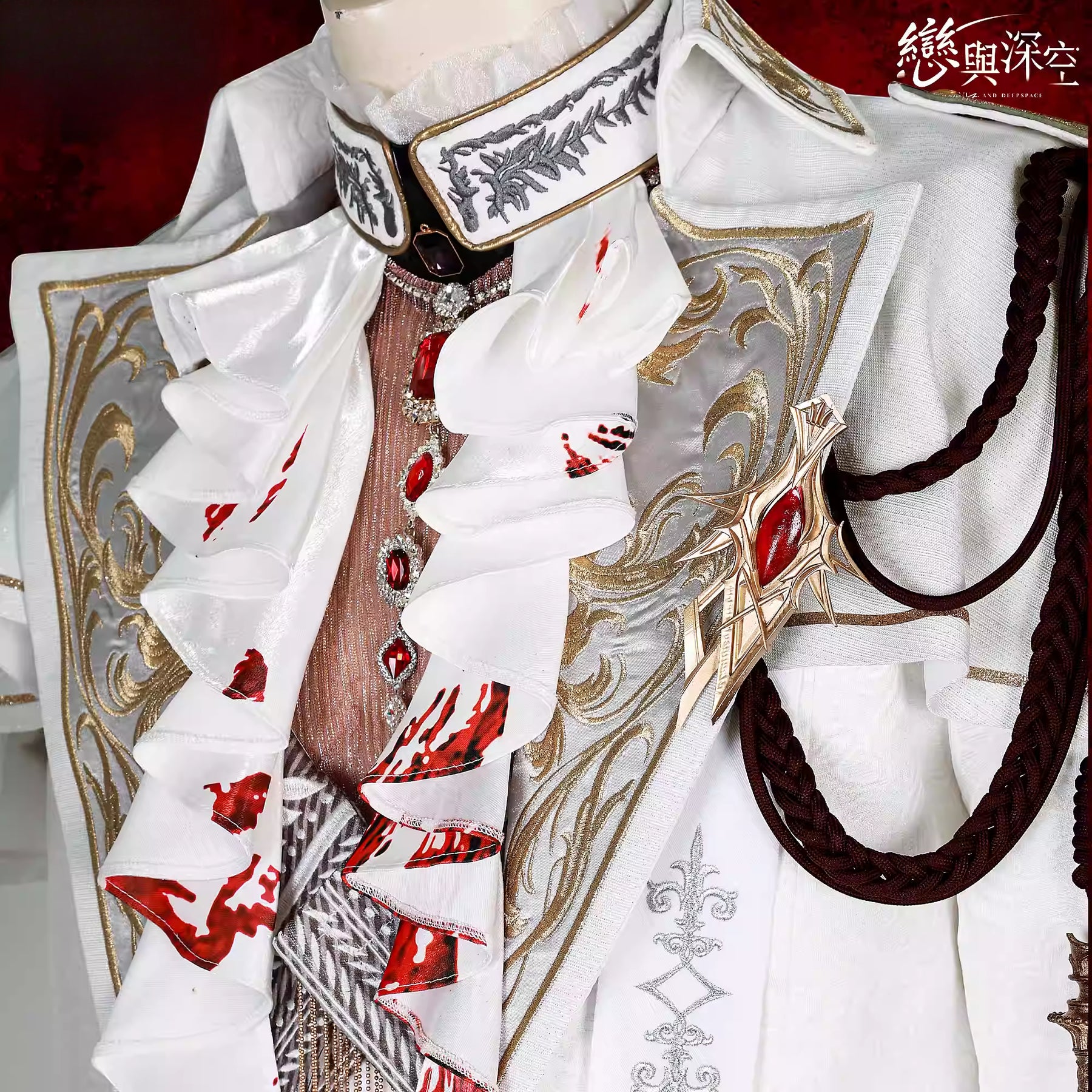 Shusheng-N Love and Deepspace Sylus Cosplay Costume Anime Party Fashion Handsome Uniform Halloween Role Play Clothing
