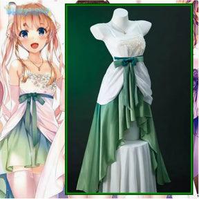 Sawamura Spencer Eriri Saekano: How to Raise a Boring Girlfriend Cosplay Costume Dress Gloves Necklace Socks Halloween Dress