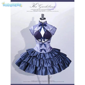 Kagari Hibana The Magical Girl and the Evil Lieutenant Used to Be Archenemies Cosplay Costume Halloween Woman Sweet Lolita Set