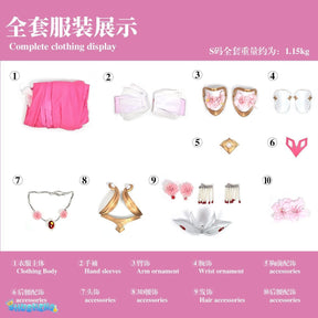 Hot Game Honor of Kings Lady Zhen/Zhen Ji Cosplay Costume
