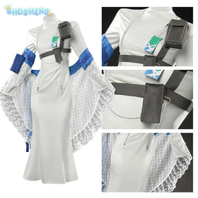 NIKKE：The Goddess of Victory Arkana Cosplay Costume Dress shawl shoulder strap ring prop set Halloween new elegant Woman uniform