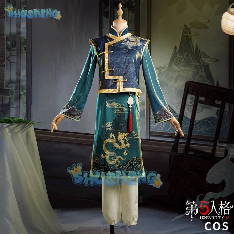 Edgar Valden Cosplay Game Identity V Painter Women Fashion Hanfu Uniform Role Play Clothing Christmas Halloween Costumes Stock