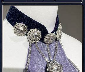 Ayanami Rei Purple Sexy Dress Cosplay Anime NIKKE：The Goddess of Victory Costume Prop Dress Woman Halloween Customized