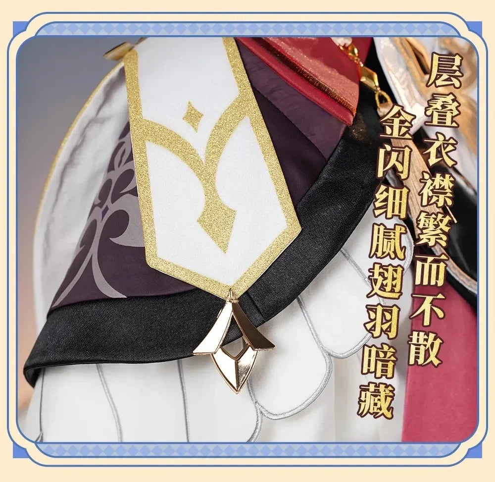 Genshin Impact Dahlia Cosplay Costume New Skins Uniform Hat Goth Vampire Heterochromia Boy Mondstadt Halloween for Women Men