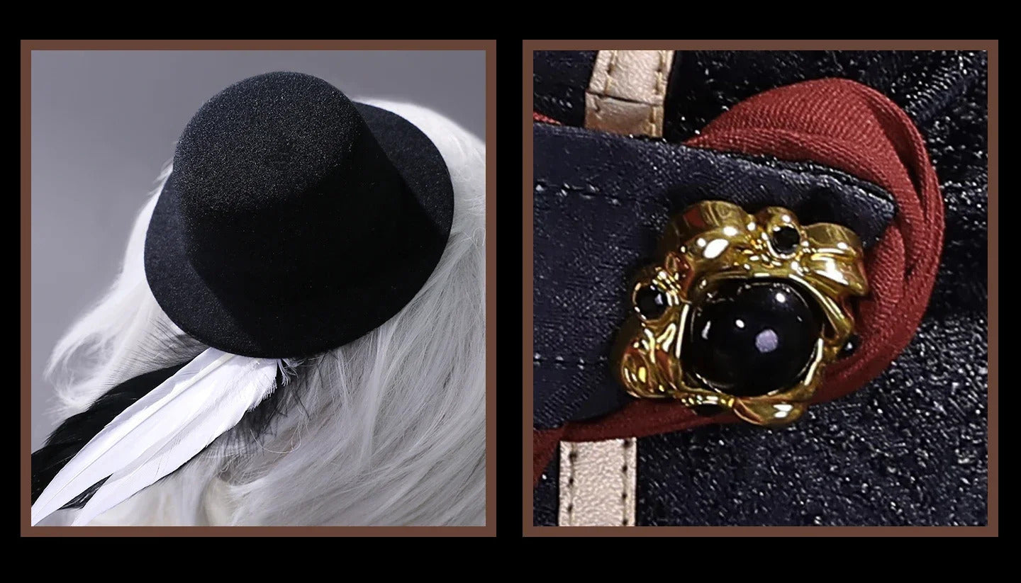 Shusheng-R Game Bloodborne Cainhurst Cosplay Costume Uniform Halloween Carnival Party Christmas Play Role Clothes Clothing